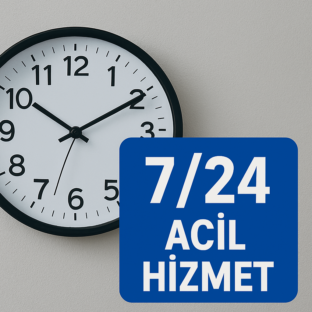 7/24 Acil Hizmet